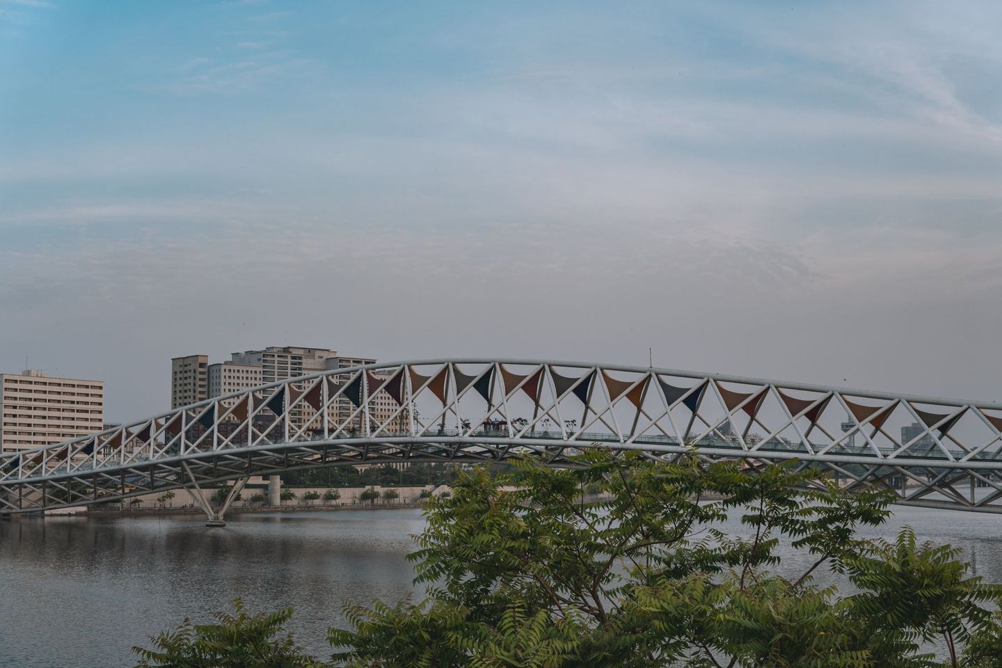 The Atal Bridge over the Sabarmati River in Ahmedabad, India, home of Accountably’s headquarters