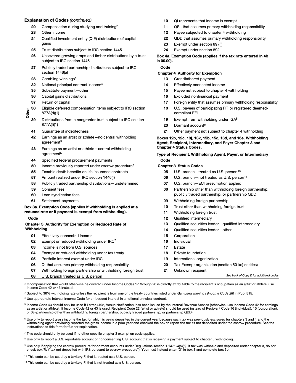 Page 5 of 7 of the official IRS Form 1042‑S Guide PDF (2026 edition)